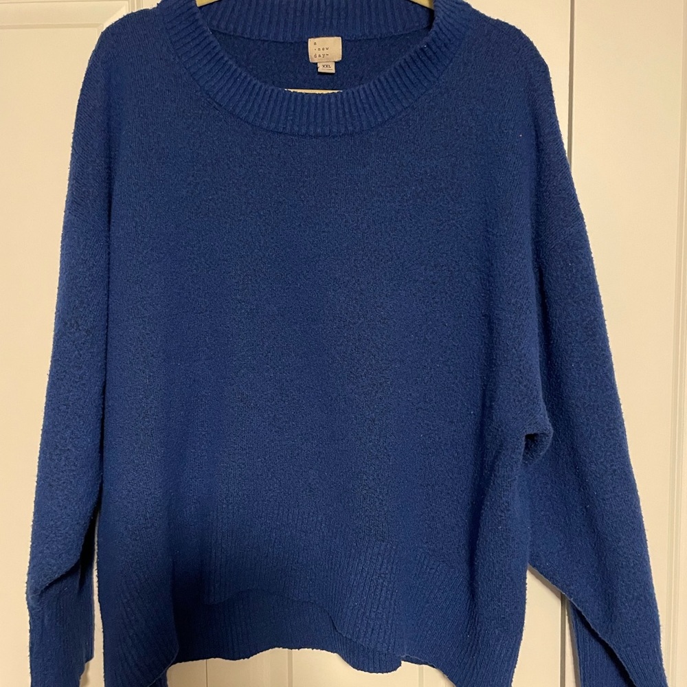 Blue sweater